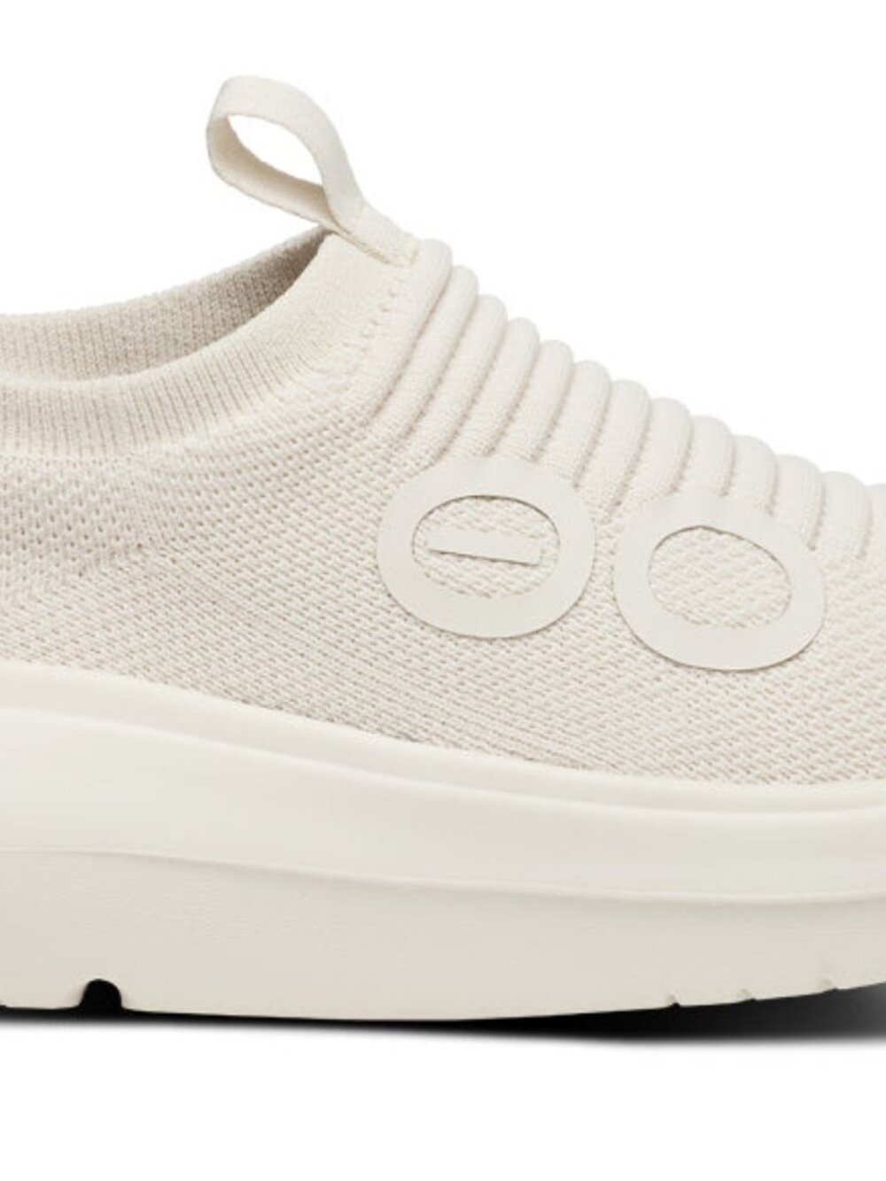 OOFOS OOmy Zen Slip-On Recovery Shoe - Chalk - 8